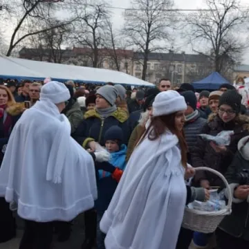 Miejska wigilia na placu 3 Maja