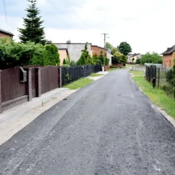 Sobieskiego już asfaltowa