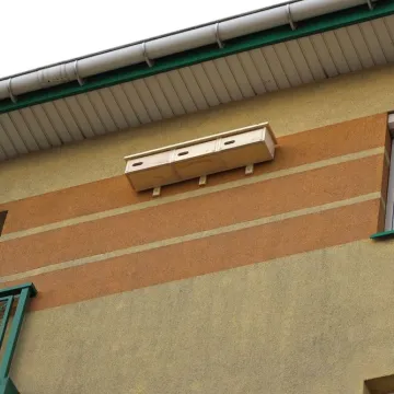 W Radomsku trwa montaż budek lęgowych dla jerzyków