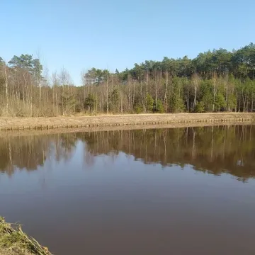 Zbiornik w Suchej Wsi zmienia oblicze