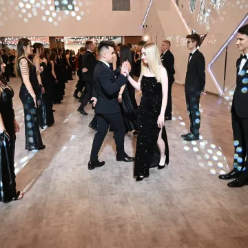 Studniówka maturzystów I LO w Radomsku