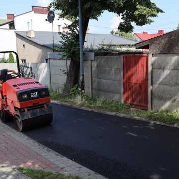 Prace drogowe na ulicy Lipowej w Radomsku dobiegają końca