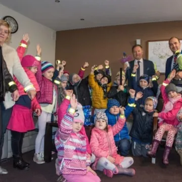 Zachęcali do picia wody 