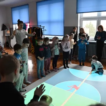 Przedszkolaki w Reymontówce na Bugaju w Radomsku