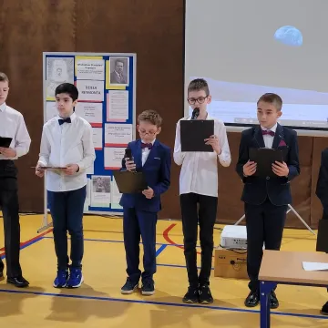 Dzień patrona w Czwórce w Radomsku