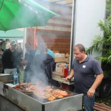 Bawili się na festynie parafialnym