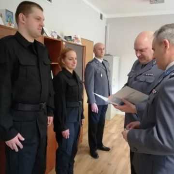 Nowi policjanci w radomszczańskiej komendzie