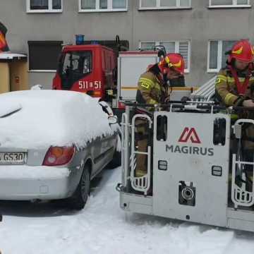 Strażacy pojawili się w blokach SM „Mostostalowiec” w Radomsku