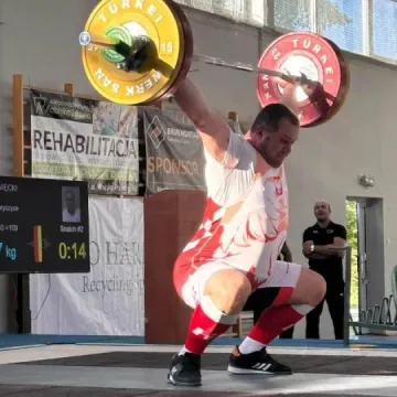 Policjant z Pajęczna na podium