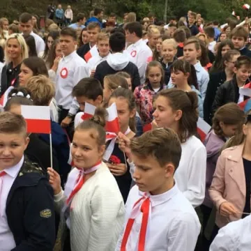 Patriotycznie w parku Solidarności