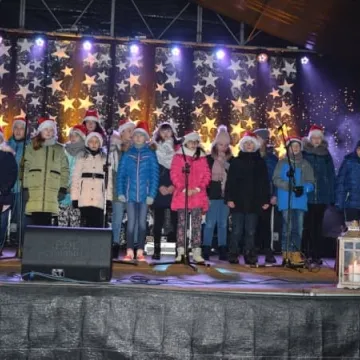 Miejska Wigilia na placu 3 Maja w Radomsku