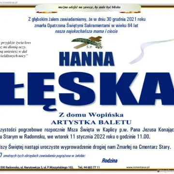 Zmarł Janusz Łęski – reżyser z Radomska