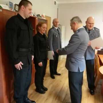 Nowi policjanci w radomszczańskiej komendzie