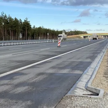 Trzy pasy na A1 już służą kierowcom