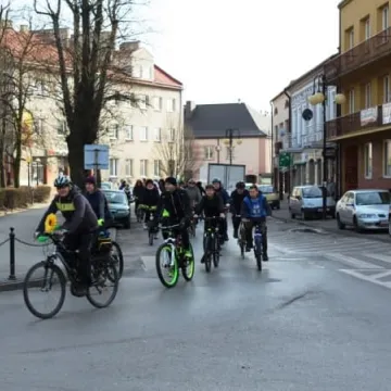 Powitali wiosnę na rowerach 