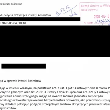 Radomszczańscy samorządowcy mają zapobiec inwazji kosmitów?