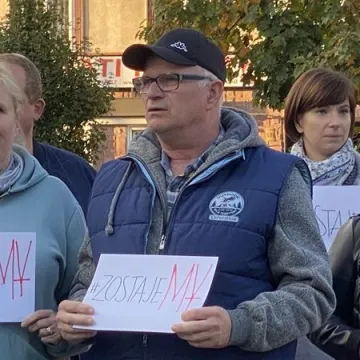 Prounijna manifestacja w Radomsku: „Zostajemy”, „Zostajemy”!