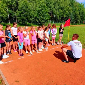 Szkolny bieg uśmiechu Aktywna Szkoła Run&Walk