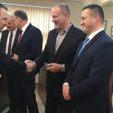 Spotkanie zarządu powiatu z władzami gmin