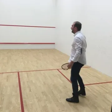 Turniej w squasha o Puchar Starosty Radomszczańskiego 