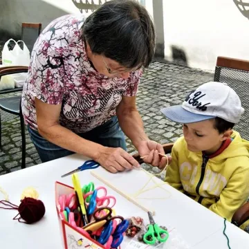 „Robótkowo” na dziedzińcu muzeum w Radomsku