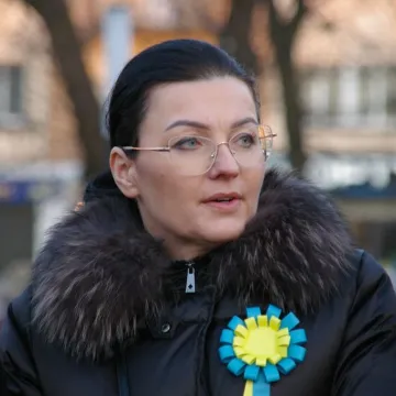 Radomsko: Wiec solidarności z Ukrainą