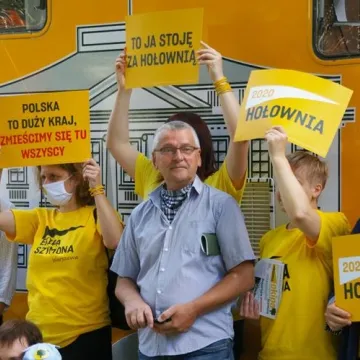 Kamper Szymona Hołowni gościł w Radomsku