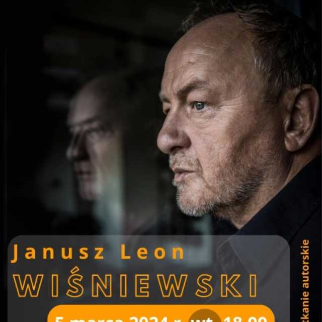 Janusz Leon Wiśniewski gościem radomszczańskiej biblioteki