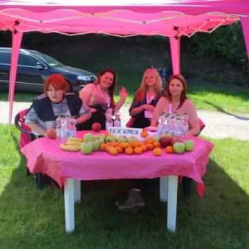 Różowy Piknik w parku Solidarności