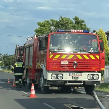 Spaliła się stodoła w Jedlnie Drugim