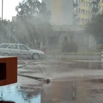 Kurtyny wodne już działają