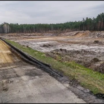Budowa A1. Postęp prac przy odc. Radomsko - granica województwa 