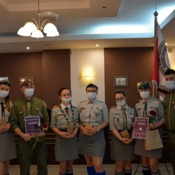 Zmiana warty w Hufcu ZHP w Radomsku