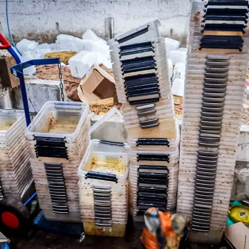 Ponad 5,8 tony narkotyków przejęli policjanci likwidując 3 laboratoria