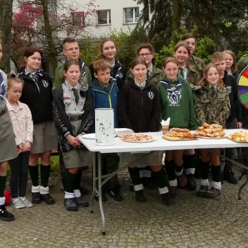 Harcerze z Radomska zorganizowali Dzień Flagi RP