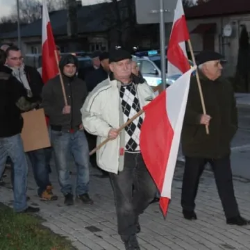 Mieszkańcy blokują Narutowicza