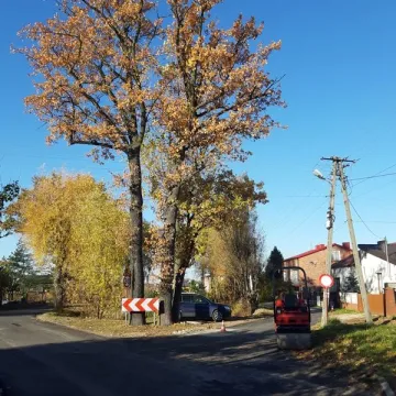 Ul. Sobieskiego w Radomsku w przebudowie