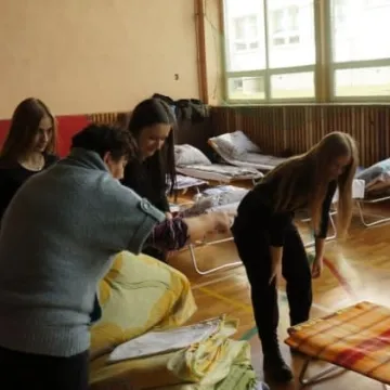 Ćwiczyli na wypadek klęski żywiołowej