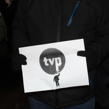 Wolne media, wolni ludzie. Protest w Radomsku