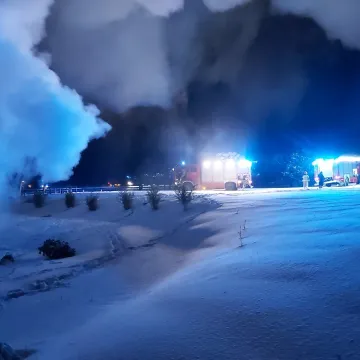 Pożar w centrum Dojo. 400 tys. złotych strat