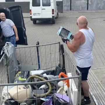 W Radomsku trwa finał mobilnej zbiórki elektroodpadów