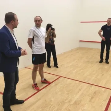 Turniej w squasha o Puchar Starosty Radomszczańskiego 