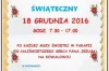 ZSG nr 7 organizuje Kiermasz Świąteczny