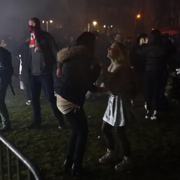 Radomszczanie witali Nowy Rok na miejskim Sylwestrze