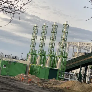 PGK buduje kocioł na biomasę. Prace idą zgodnie z harmonogramem