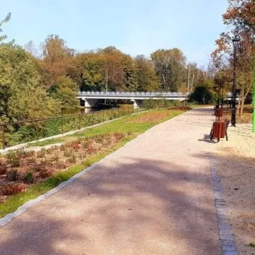 Park w Przedborzu już po rewitalizacji