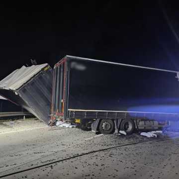 Wypadek na A1 niedaleko Radomska. Są duże utrudnienia komunikacyjne