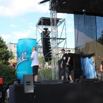 Dni Radomska 2016: Koncert Black Print i Tegieem. FOTO