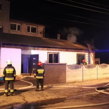 Pożar budynku na Kowalowcu