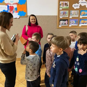 Przedszkolaki w Reymontówce na Bugaju w Radomsku